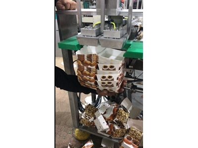 50 Tabak / Dakika Kağıt Hamburger Tabak Makinası