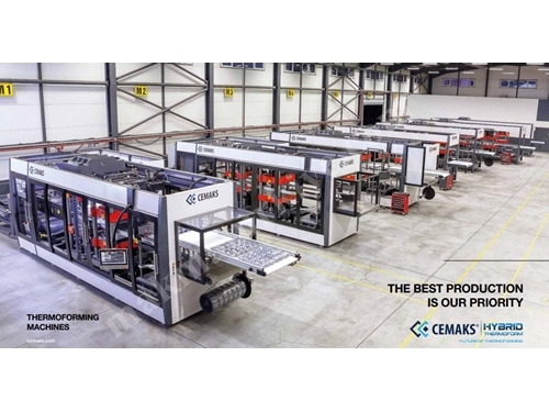 930 x 710 mm Hybrid Thermoforming Machines