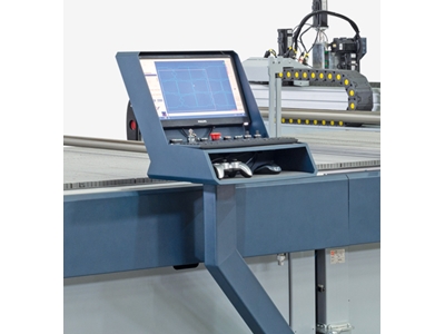 2250x2500 mm Çift Köprülü Tekstil Lazer Kesim Makinası - 2