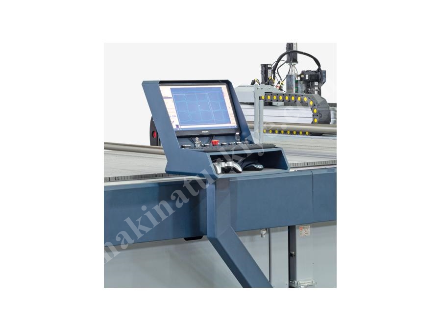 2250x3200 Mm Çift Köprülü Tekstil Lazer Kesim Makinası