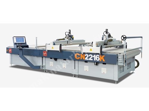 2580x2500 mm Çift Köprülü Tekstil Lazer Kesim Makinası