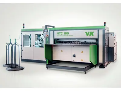 VTC 100 Yatak Bonel Yay Helezon Transfer Makinası