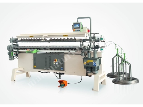 Автоматическая машина Bonnell для сборки матрасов длиной 2000 мм