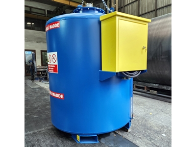 2500 Litre Pompa Donanımlı Yerüstü Dikey Yakıt Tankı - 2