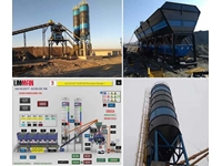 100 m3 / Saat Sabit Beton Santrali