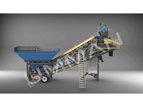 30 m3 / s Mobil Beton Santrali