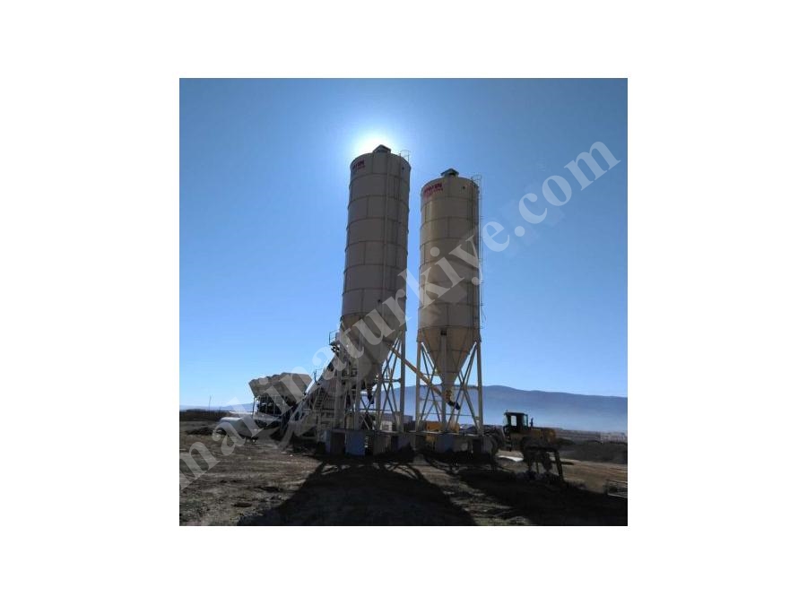 100 Ton (75 m3) Dikey Çimento Silosu
