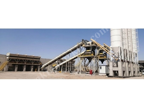 100 m³/h Stationary Concrete Batching Plant