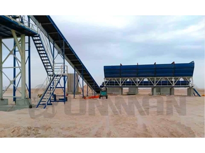 100 m³/h Stationary Concrete Batching Plant - 1