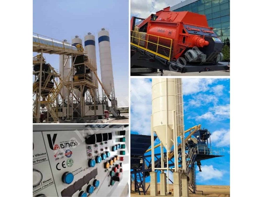 180 m³/s Sabit Beton Santrali 