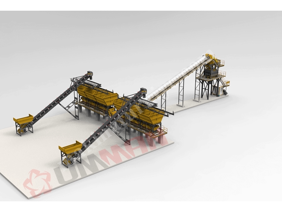200 m³/s Stationary Concrete Batching Plant 