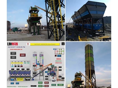 100 m³/h Mobil Beton Karıştırıcı Mikser  - 3