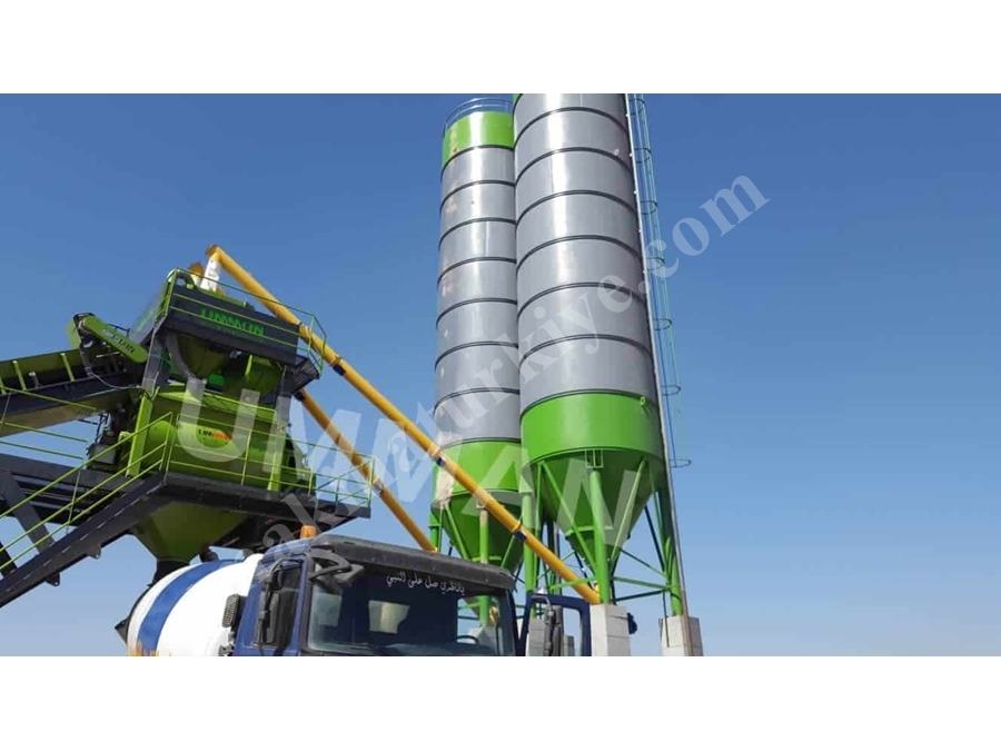 120 m³/h Mobil Beton Karıştırıcı Mikser 