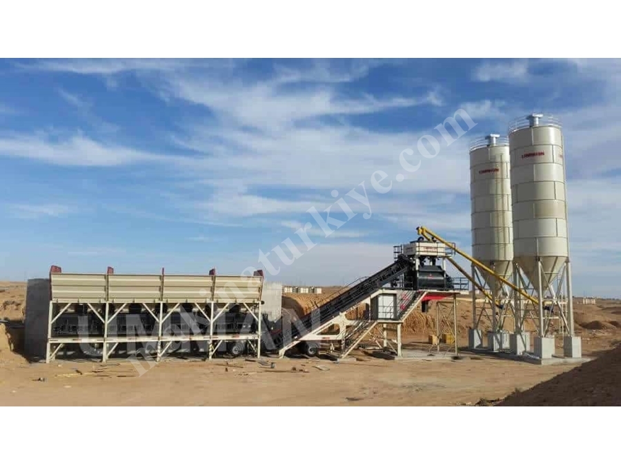 120 m³/h Mobil Beton Karıştırıcı Mikser 