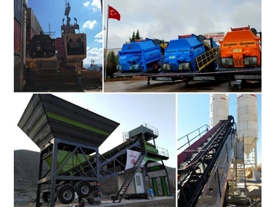 120 m³/h Mobil Beton Karıştırıcı Mikser  - 2