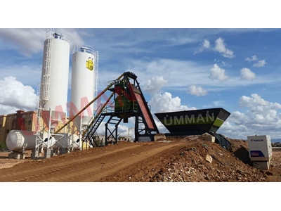 60 m³/h Kompakt Beton Karıştırıcı Mikser  - 4