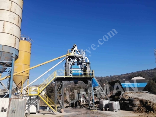 100 m³/h Kompakt Beton Karıştırıcı Mikser 