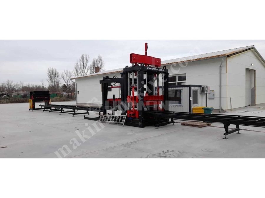 Çim Taşı Briket Parke Taşı Makinası