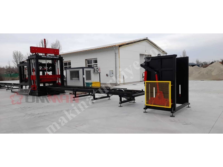 Çim Taşı Briket Parke Taşı Makinası