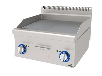 Aeı - 660/Nd Semi-Grooved Electric Plate Grill