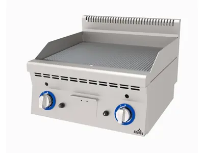 Agı - 660/N Ribbed Gas Flat Plate Grill