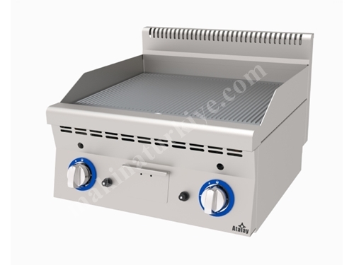Agı - 660/N Ribbed Gas Flat Plate Grill