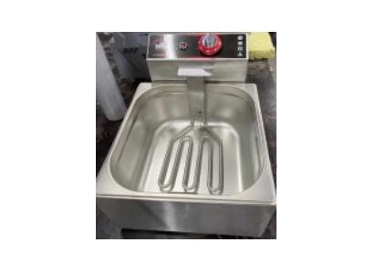 3+3 Litre 2'li Elektrikli Endüstriyel Fritöz - 0