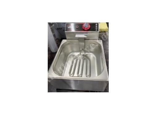 3+3 Litre 2'li Elektrikli Endüstriyel Fritöz