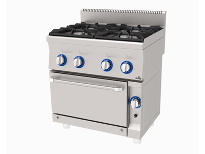 Agk - 860 Gas Vierfachherdofen - 0