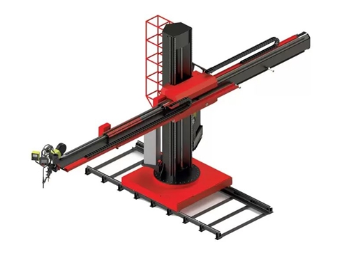 6x6 Mobile Real Teleskop-Säulenboom-Schweißmaschine