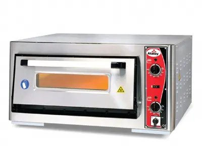 Электрическая печь для пиццы одноярусная 62X62 см