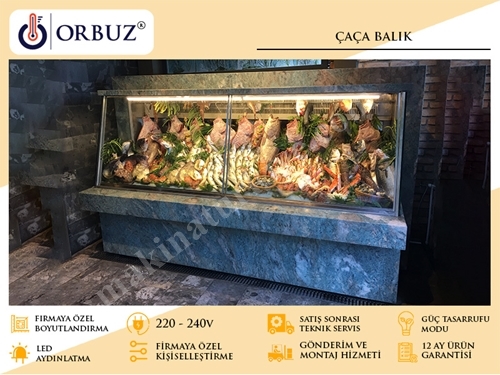 Einzeln-phase Chaca Fischvitrine