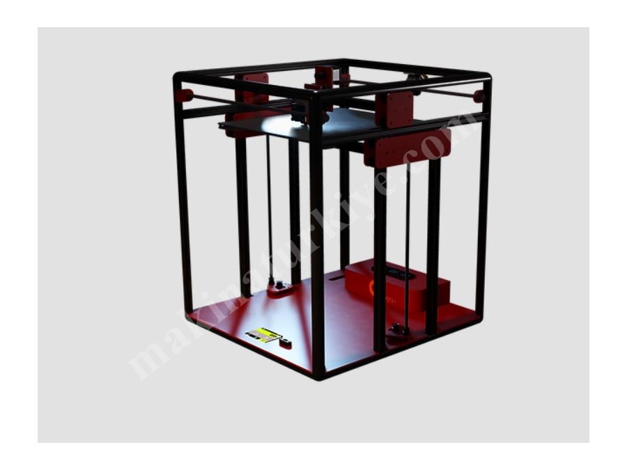 400x400x450 Mm Plastik 3D Yazıcı