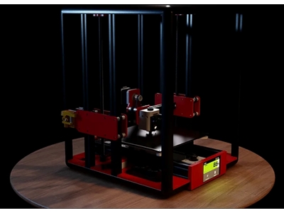 220x220x250 mm Plastik 3D Yazıcı - 1