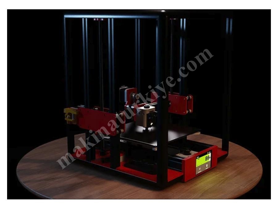 220x220x250 mm Plastik 3D Yazıcı