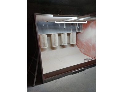 Filtered Electrostatic Painting Booth - 0