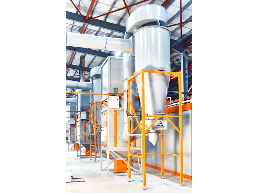 Full Otomatik Elektrostatik Toz Boya Tesisi