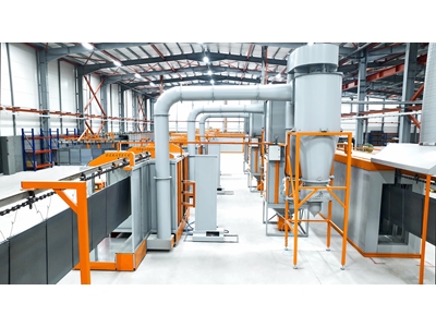 Full Otomatik Elektrostatik Toz Boya Tesisi - 7