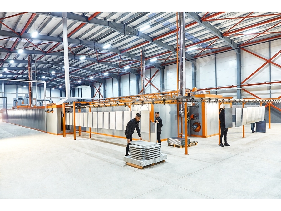 Demonte Box Tipi Boya Fırını
