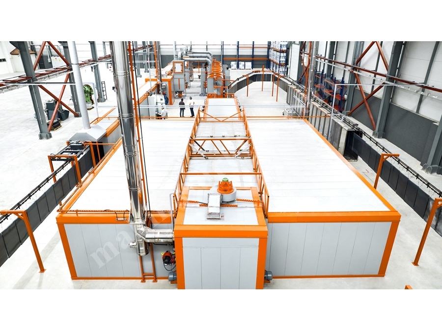 Demonte Box Tipi Boya Fırını
