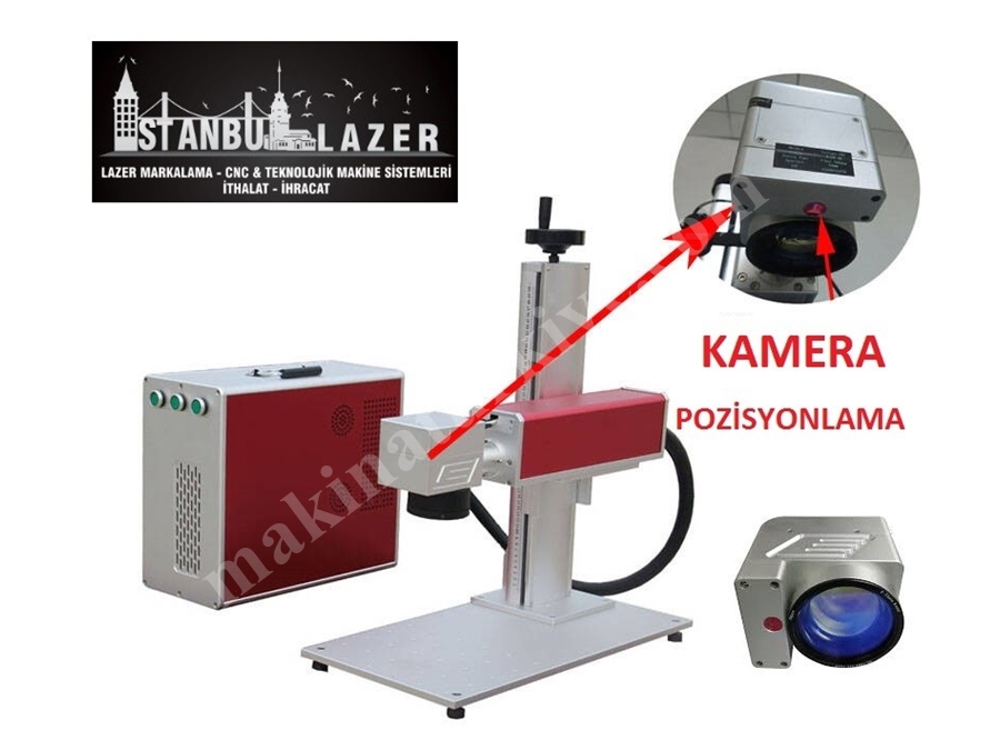 Kameralı Focus Lazer Markalama Makinesi