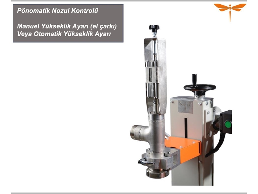 5Kg - 30Kg Ambalajlar Teneke Kapak Kapatma Yarı Otomatik Sıvı Dolum Makinası