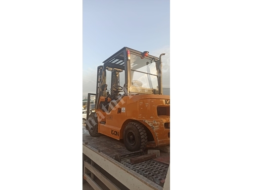 3 Ton 4500 mm Triplex Asansör Dizel Forklift