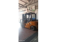 3 Ton 4500 mm Triplex Asansör Dizel Forklift - 0