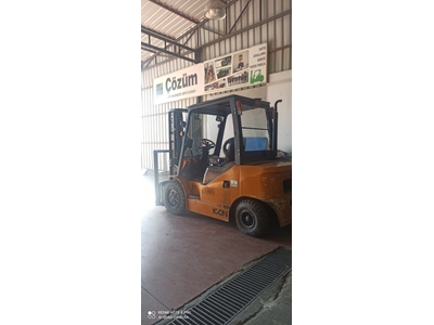 3 Ton 4500 mm Triplex Asansör Dizel Forklift