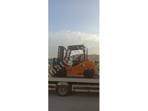 3 Ton 4500 mm Triplex Asansör Dizel Forklift