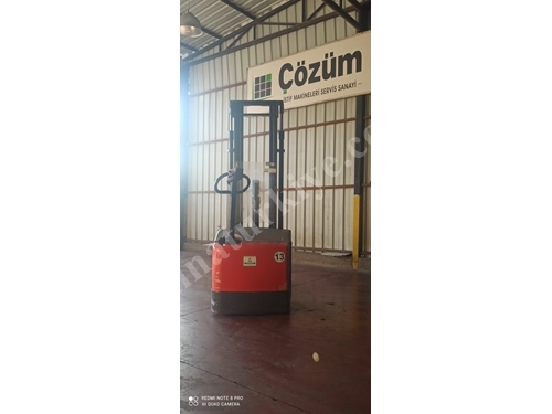 3300 mm 2 Kademeli Tripleks Asansörlü Akülü İstif Makinası