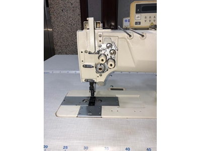 Small Shuttle Double Needle Sewing Machine with Thread Cutter - 3