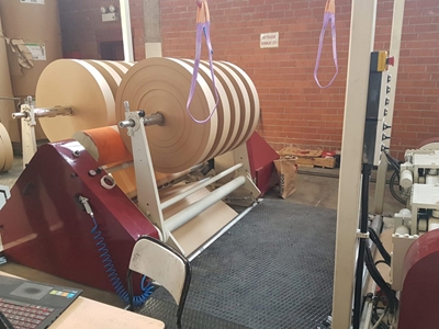 Машина для резки рулонов крафт-бумаги - 1