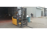 2 Ton 4750 mm 3 Kademe Asansörlü Akülü Forklift